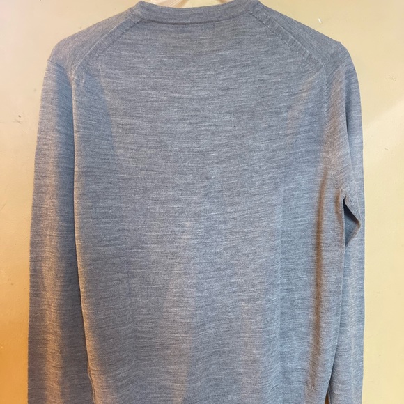 Banana Republic Men’s Gray Wool Sweater - Picture 2 of 4
